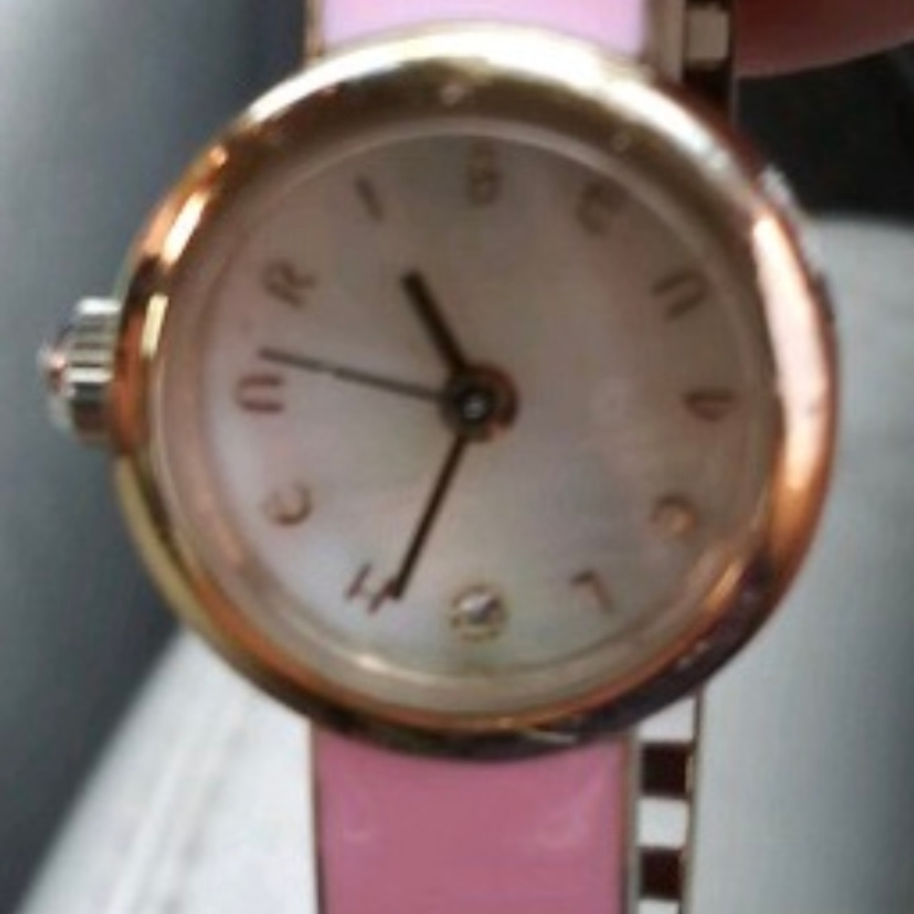 Henri Bendel Cuff Watch Pink NEW